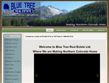 Tablet Screenshot of bluetreerealestate.com
